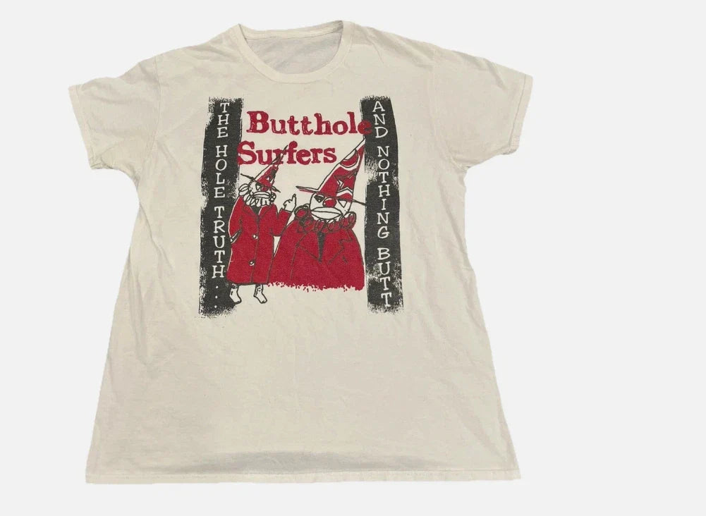 Butthole Surfers The Hole Truth Natural Reprint T Shirt Full Size S-5XL Unisex T-shirt, Sweatshirt, Hoodie, Long Sleeve Tee - T-Shirt, Sweatshirt, Hoodie