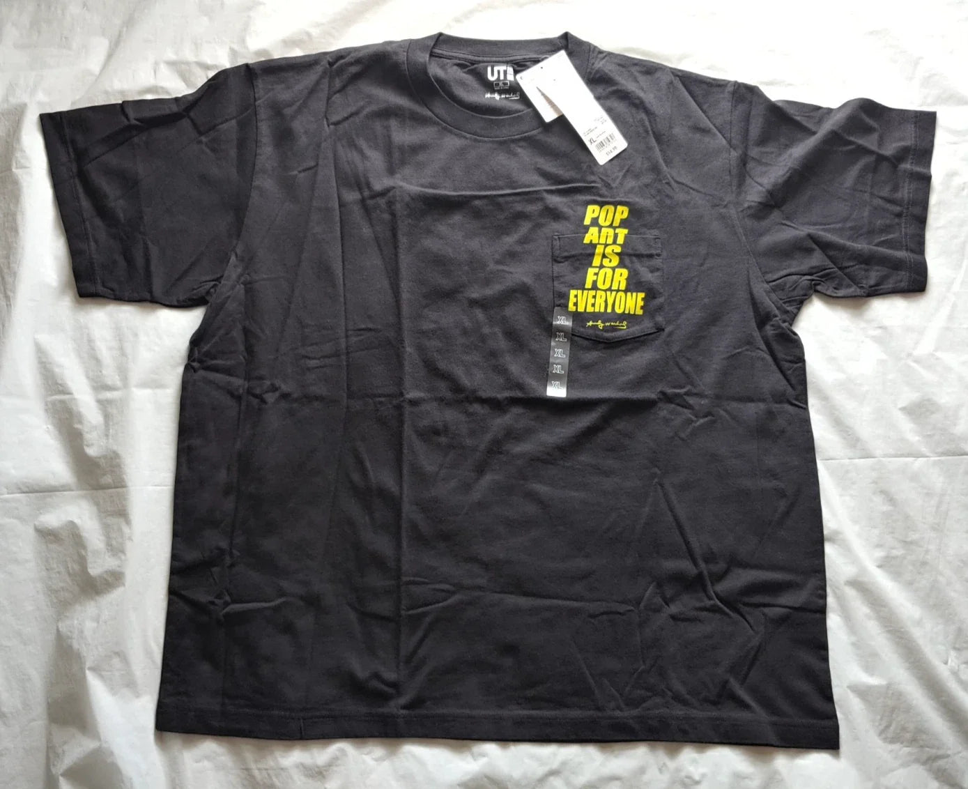 BNWT "Pop Art Is For Everyone" Andy Warhol X Uniqlo UT T-Shirt - Size XL Unisex T-shirt, Sweatshirt, Hoodie, Long Sleeve Tee - T-Shirt, Sweatshirt, Hoodie