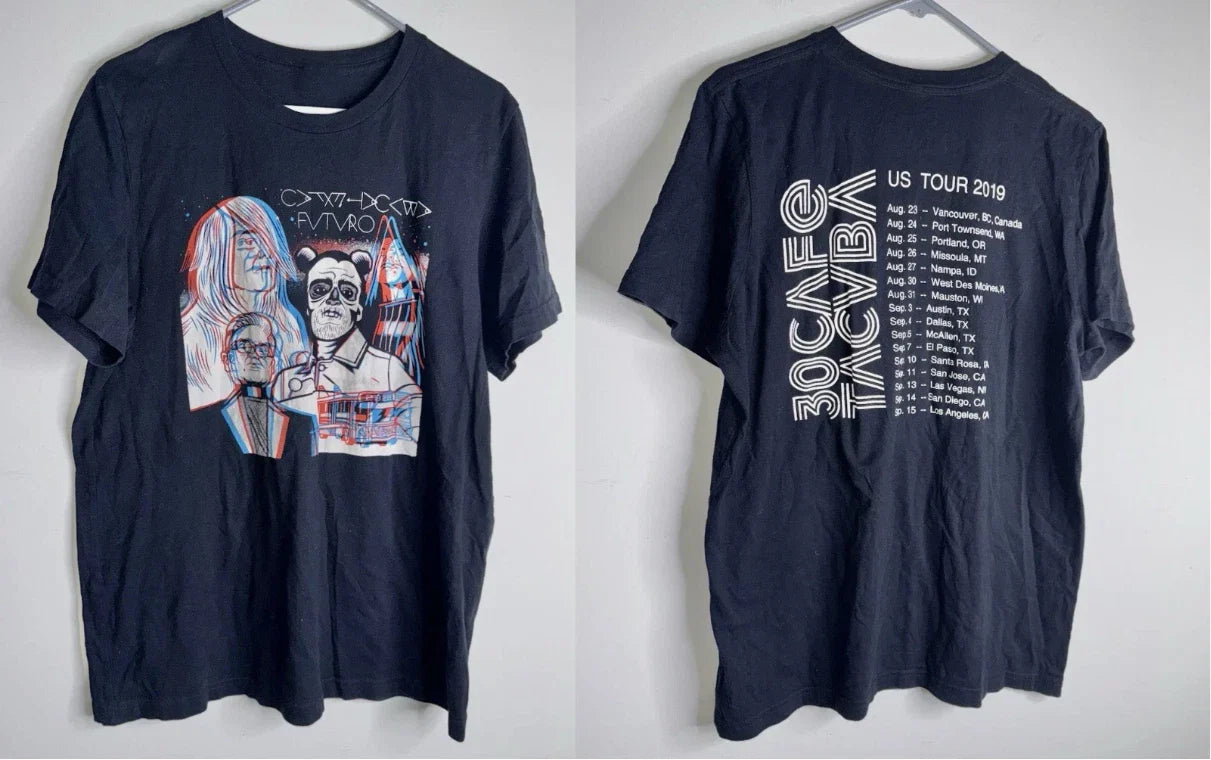 Cafe Tacuba T Shirt Black Spanish Rock En Espanol Tour Shirt Unisex T-shirt, Sweatshirt, Hoodie, Long Sleeve Tee - T-Shirt, Sweatshirt, Hoodie