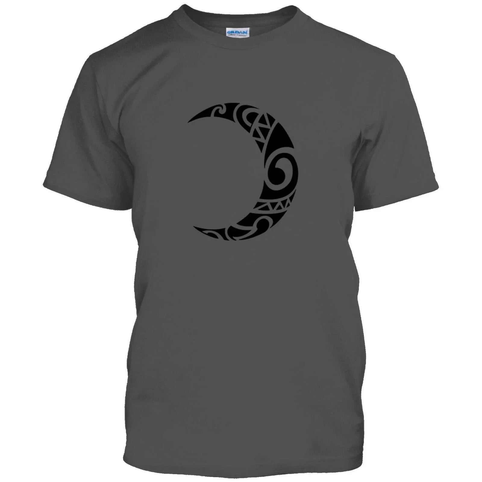 Mens Maori Moon Tribal Symbol T Shirt Tattoo Art Unisex T-shirt, Sweatshirt, Hoodie, Long Sleeve Tee - T-Shirt, Sweatshirt, Hoodie