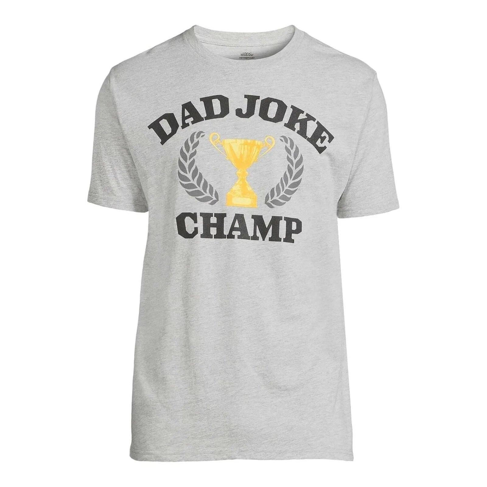 Father's Day Dad Joke Champ Men's and Big Men's Graphic T-Shirt Small Unisex T-shirt, Sweatshirt, Hoodie, Long Sleeve Tee - T-Shirt, Sweatshirt, Hoodie