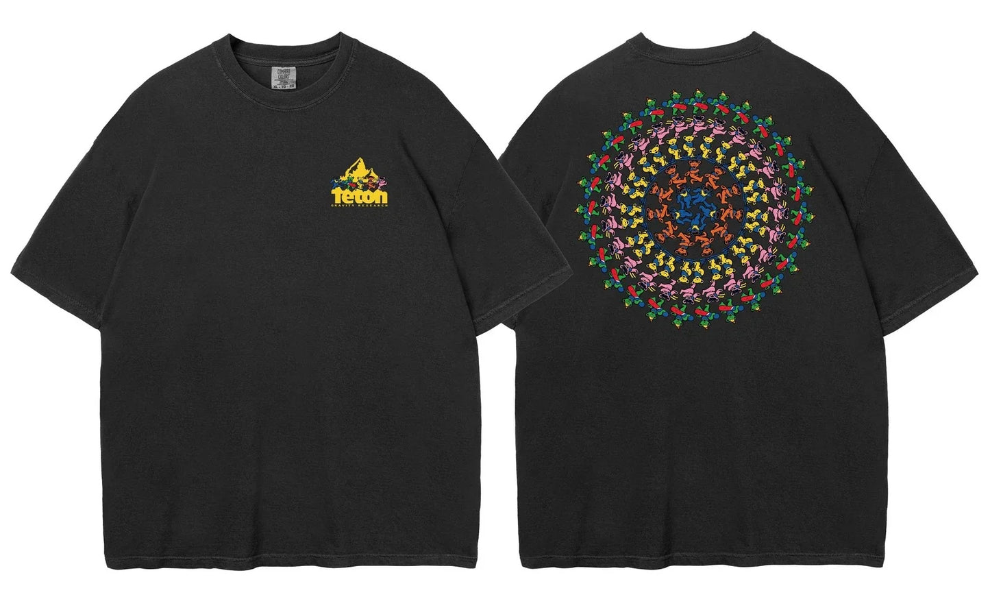 Grate*ful Dead x TGR Spiral Bears Tee Comfort Colors Reprint Unisex T-shirt, Sweatshirt, Hoodie, Long Sleeve Tee - T-Shirt, Sweatshirt, Hoodie