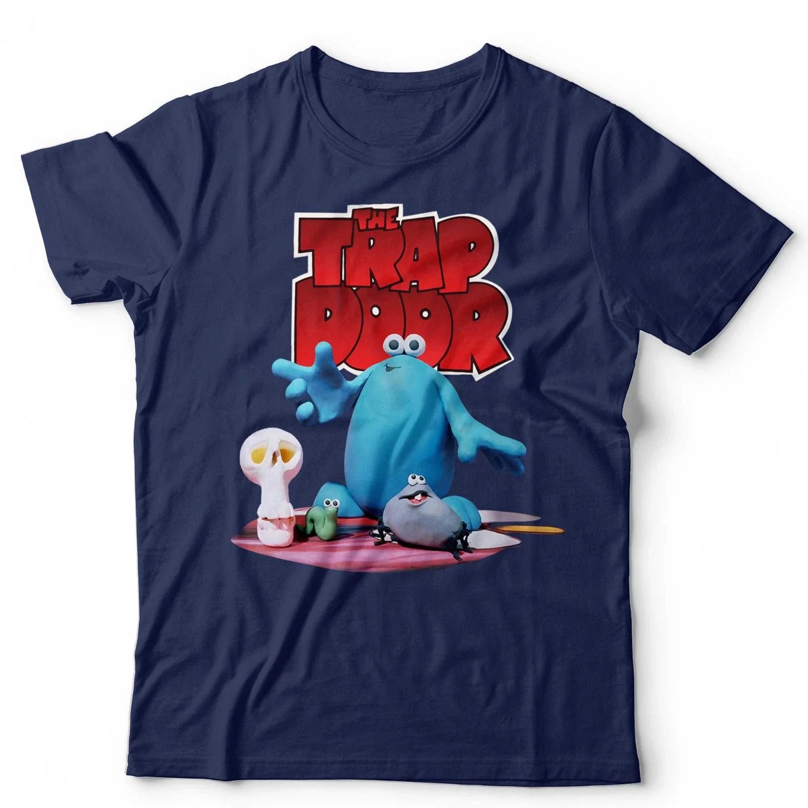 Trap Door T-Shirt Unisex & Kids Retro 80s British TV Cartoon Horror Dark Fantasy Unisex T-shirt, Sweatshirt, Hoodie, Long Sleeve Tee - T-Shirt, Sweatshirt, Hoodie