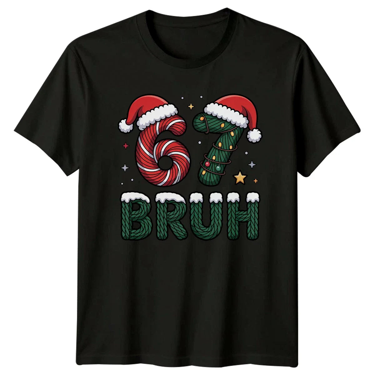 67 Six Seven 6 7 Meme Christmas Mens T-Shirt Funny Novelty Xmas Gift Tee Top Unisex T-shirt, Sweatshirt, Hoodie, Long Sleeve Tee - T-Shirt, Sweatshirt, Hoodie
