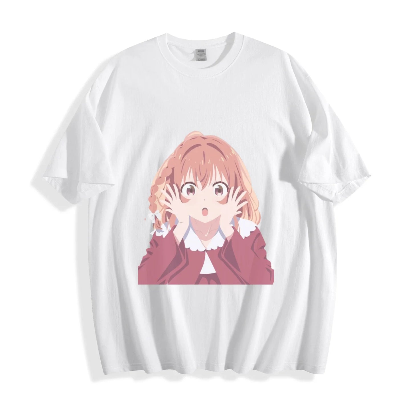 Rent-a-Girlfriend Sumi Sakurasawa T-Shirt - Shy Anime Charm Design Unisex Tee Unisex T-shirt, Sweatshirt, Hoodie, Long Sleeve Tee - T-Shirt, Sweatshirt, Hoodie