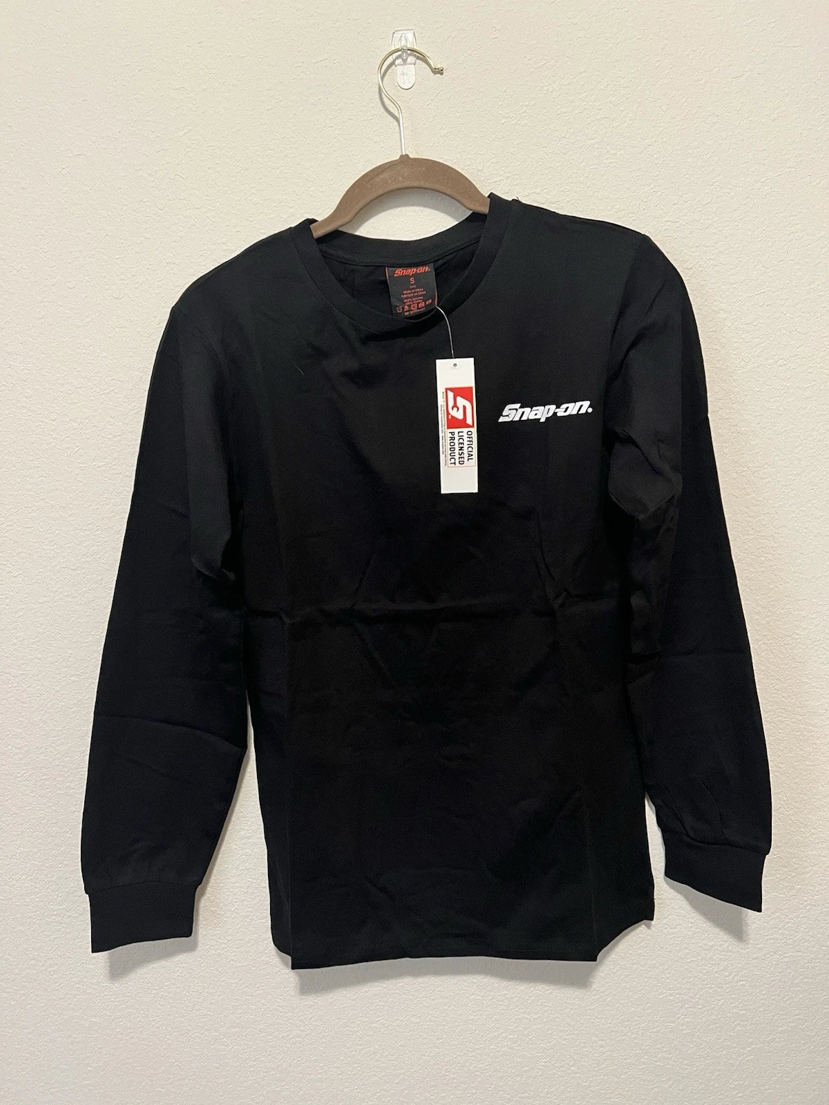 Snap-on Shirt Mens LARGE Black Long Sleeve 105 Years Anniversary Graphic Unisex T-shirt, Sweatshirt, Hoodie, Long Sleeve Tee - T-Shirt, Sweatshirt, Hoodie