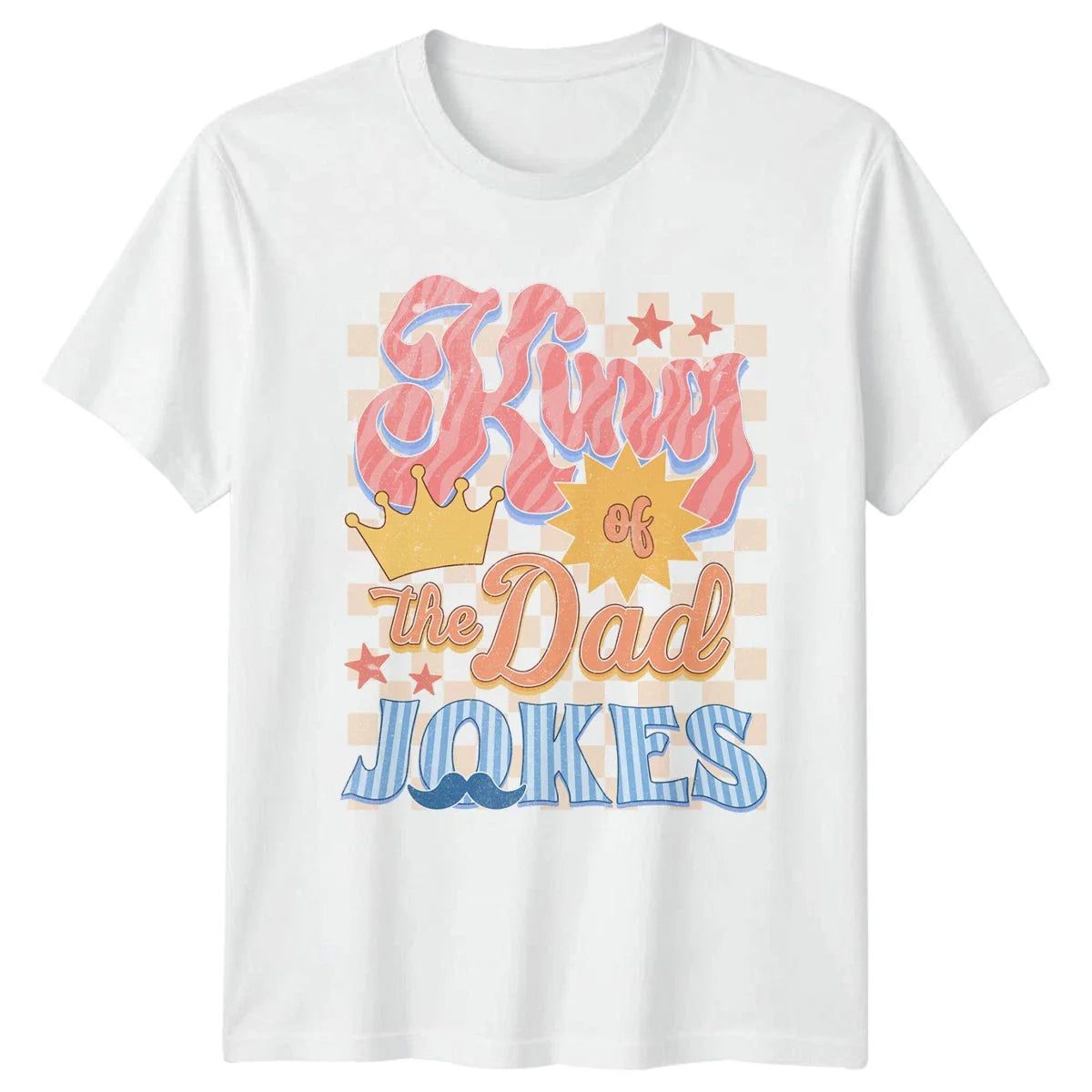 King Of The Dad Jokes Mens T-Shirt Dad Jokes Fatherhood Fathers Day Gift For Him Unisex T-shirt, Sweatshirt, Hoodie, Long Sleeve Tee - T-Shirt, Sweatshirt, Hoodie