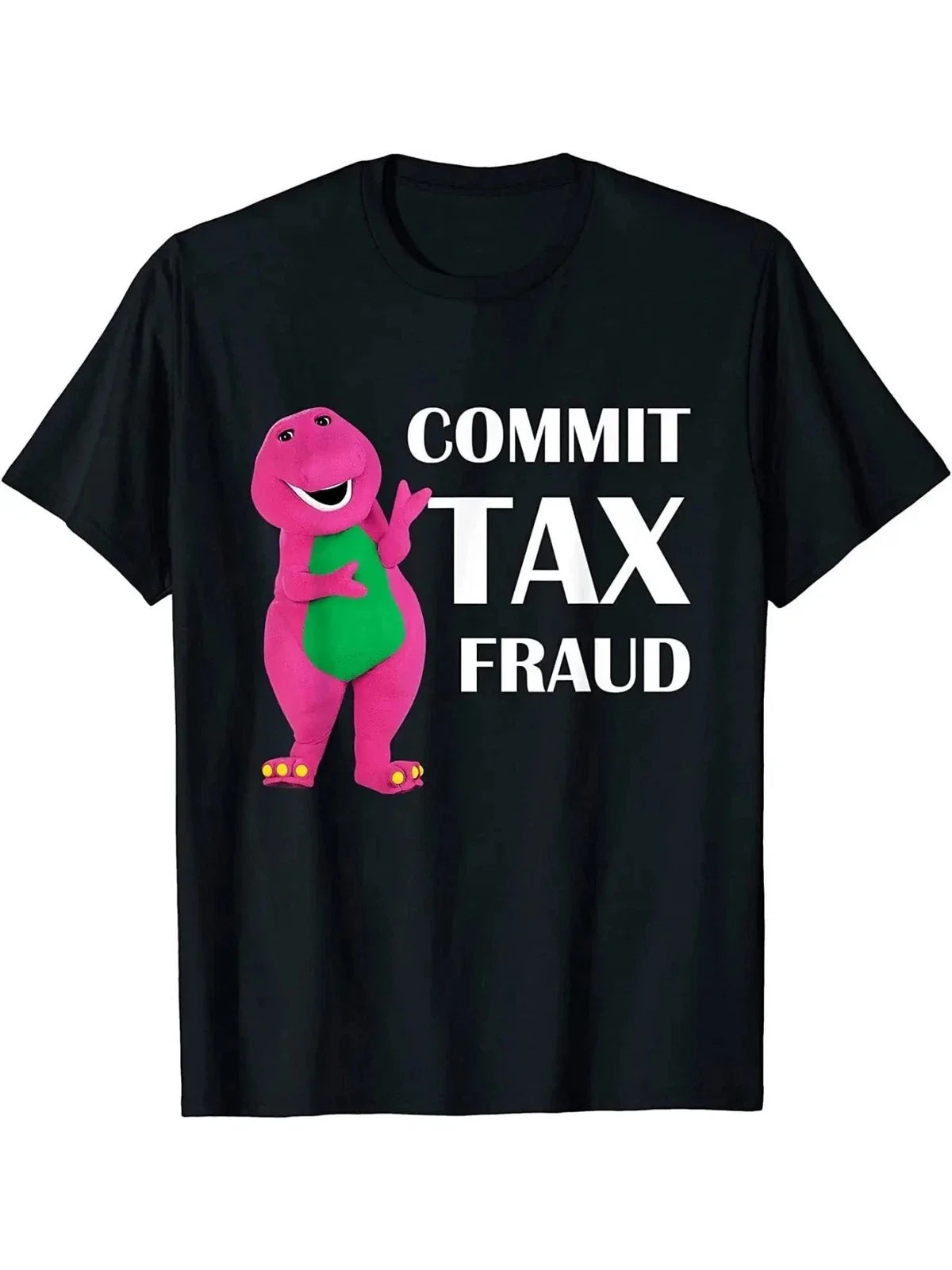 100% Cotton Men's Funny 'Commit Tax Fraud' Graphic Tee | Breathable & Stretchy Unisex T-shirt, Sweatshirt, Hoodie, Long Sleeve Tee - T-Shirt, Sweatshirt, Hoodie