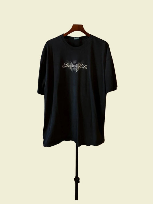 "Stress Kills" Ed Hardly Y2K Replica or Custom Graphic Gildan 2XL Unisex T-shirt, Sweatshirt, Hoodie, Long Sleeve Tee - T-Shirt, Sweatshirt, Hoodie