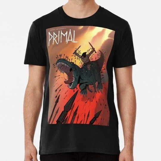 Primal Animated Tv Series Size S to 5XL Made in the USA T-Shirt Unisex T-shirt, Sweatshirt, Hoodie, Long Sleeve Tee - T-Shirt, Sweatshirt, Hoodie