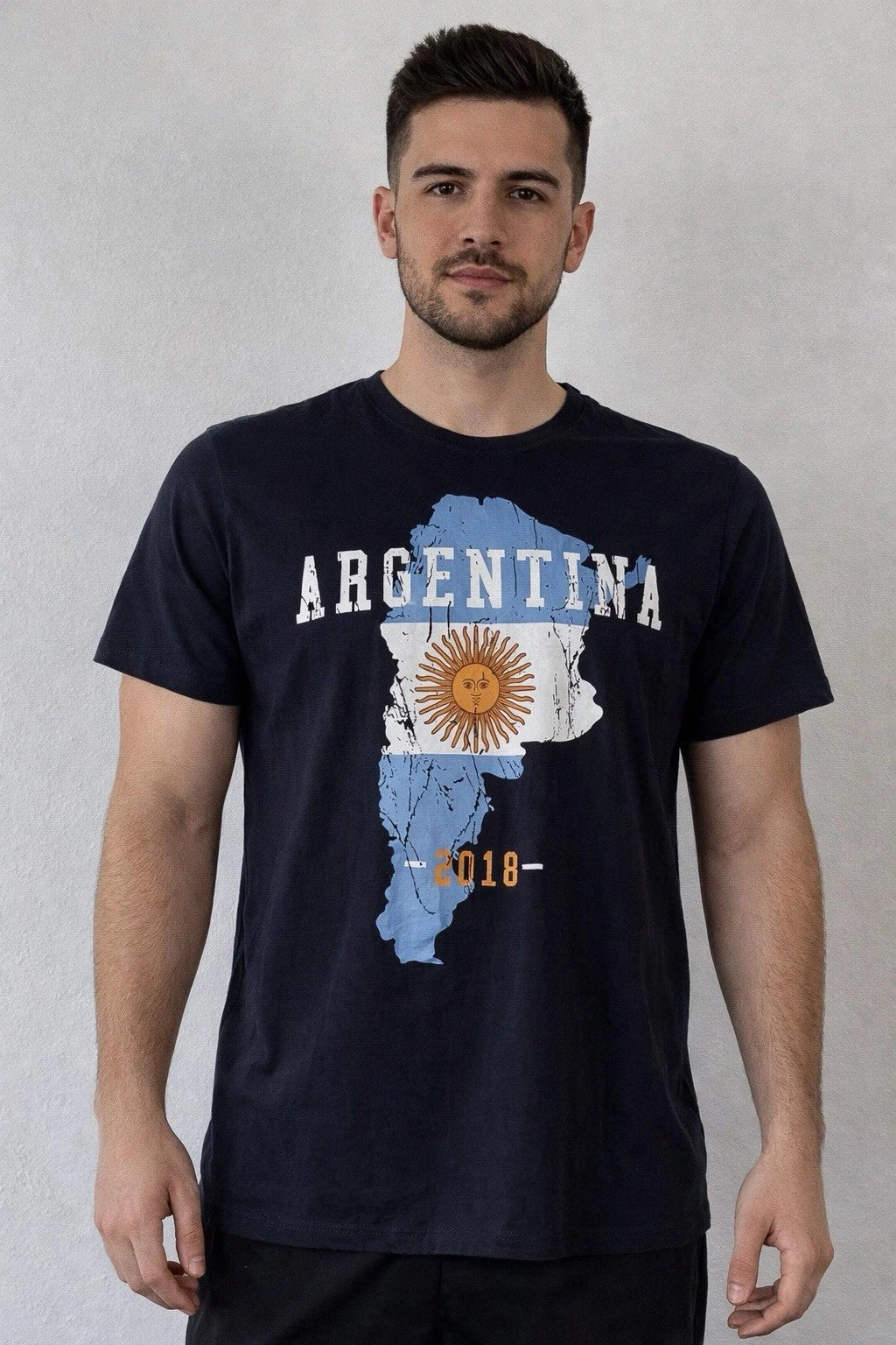 Argentina Map world Soccer 2018  Distressed , Mens SZ Large T-Shirt collectable Unisex T-shirt, Sweatshirt, Hoodie, Long Sleeve Tee - T-Shirt, Sweatshirt, Hoodie