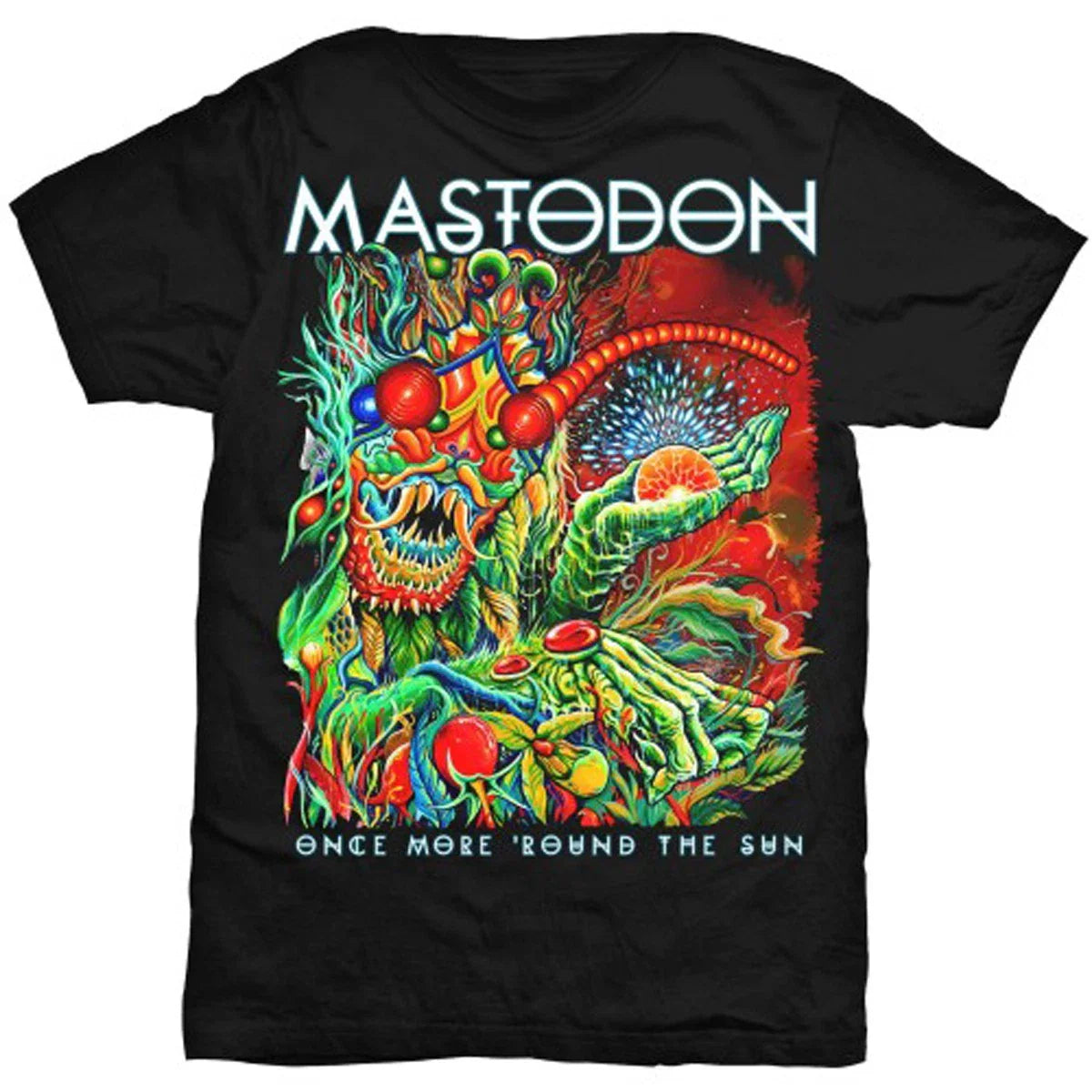 Mastodon Once More Round the Sun Official Unisex T-Shirt Unisex T-shirt, Sweatshirt, Hoodie, Long Sleeve Tee - T-Shirt, Sweatshirt, Hoodie