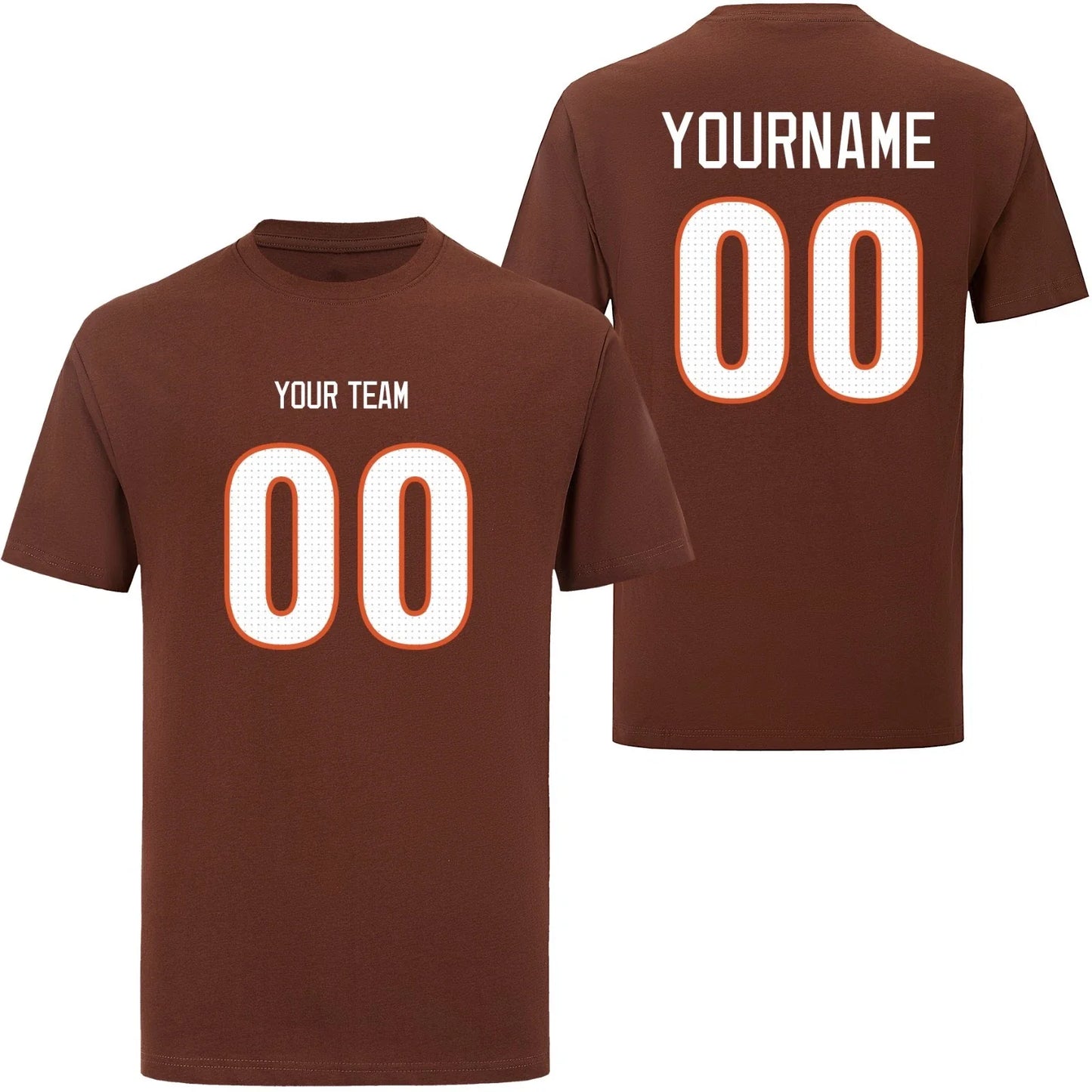 Personalized Print T-Shirts, Custom Cotton Tops Tee - Add Any Name/Number/Photo Unisex T-shirt, Sweatshirt, Hoodie, Long Sleeve Tee - T-Shirt, Sweatshirt, Hoodie
