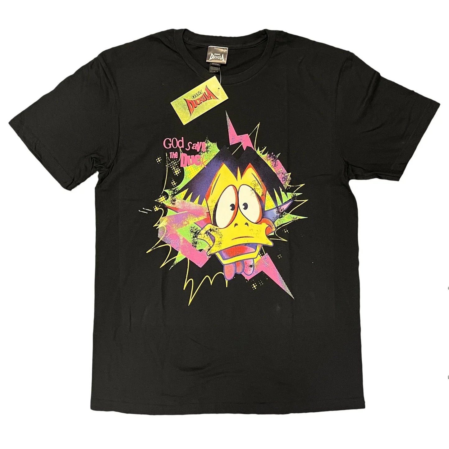 Count Duckula 'Punk Duckula' Black Adult T-Shirts NEW Unisex T-shirt, Sweatshirt, Hoodie, Long Sleeve Tee - T-Shirt, Sweatshirt, Hoodie
