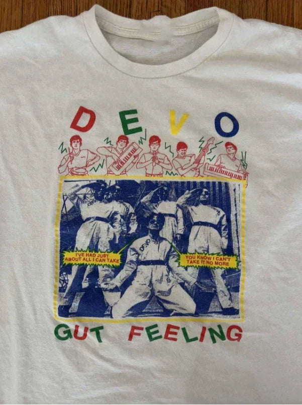Devo Band Gut Feeling Unisex T-Shirt All Size S To 5XL Unisex T-shirt, Sweatshirt, Hoodie, Long Sleeve Tee - T-Shirt, Sweatshirt, Hoodie