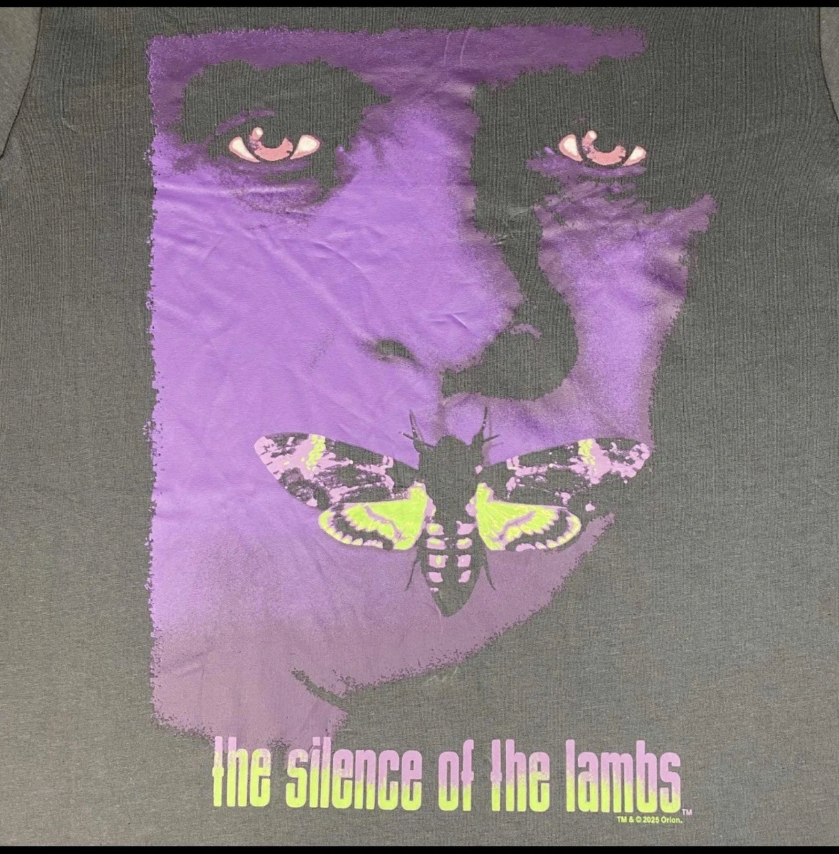 Silence Of The Lambs Movie Men's T-Shirt Hannibal Lecter, Gray/Purple - Size XL Unisex T-shirt, Sweatshirt, Hoodie, Long Sleeve Tee - T-Shirt, Sweatshirt, Hoodie