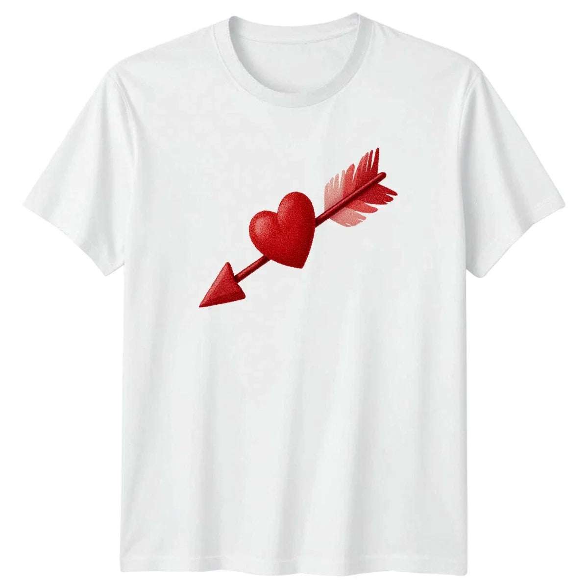 Heart Arrow Valentines Day Mens T-Shirt Womens Tee Graphic Unisex Top Unisex T-shirt, Sweatshirt, Hoodie, Long Sleeve Tee - T-Shirt, Sweatshirt, Hoodie