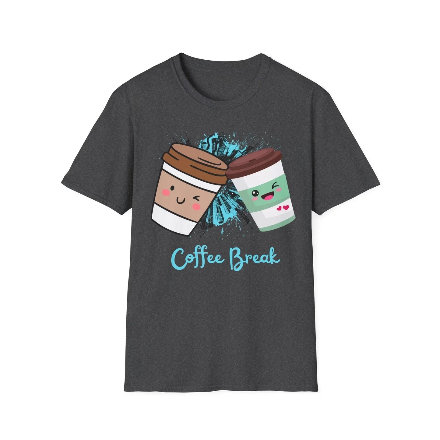 Coffee Break T-Shirt, Funny Tee, Graphic Shirt, Gift for Coffee Lovers, Quirky Unisex T-shirt, Sweatshirt, Hoodie, Long Sleeve Tee - T-Shirt, Sweatshirt, Hoodie