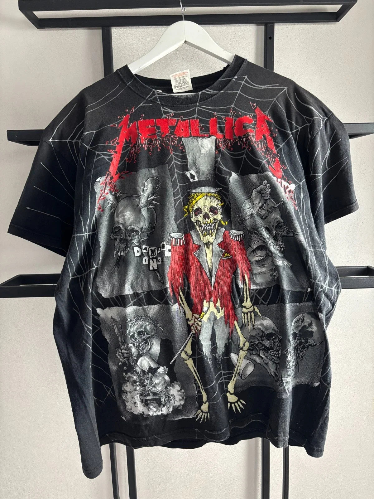 Metallica Vintage 1992 Pushead  Ringmaster All Over Print T-Shirt Unisex T-shirt, Sweatshirt, Hoodie, Long Sleeve Tee - T-Shirt, Sweatshirt, Hoodie