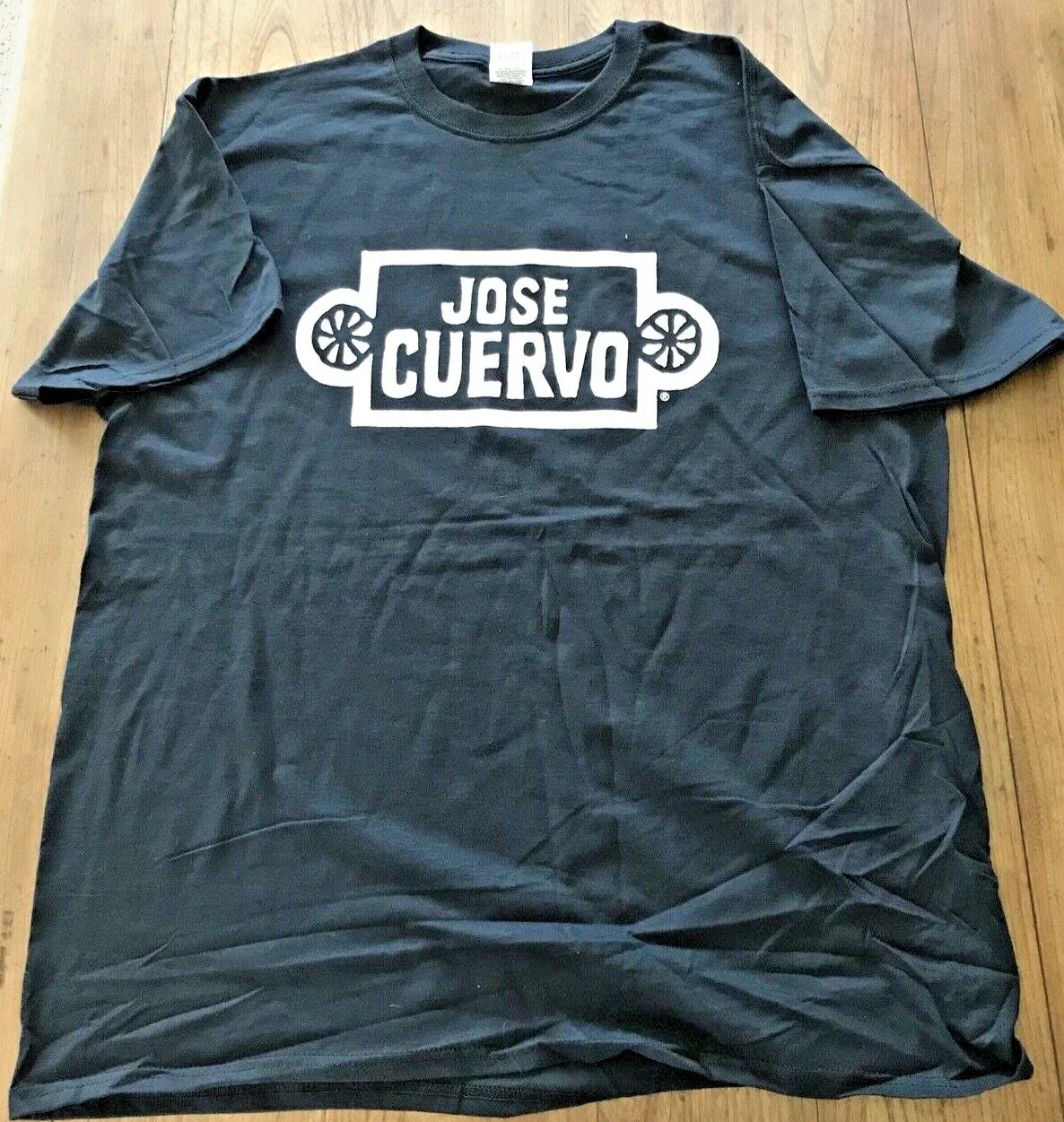 JOSE CUERVO Logo On Black 100% Cotton Fruit Of The Loom T-Shirt Men's Size XL Unisex T-shirt, Sweatshirt, Hoodie, Long Sleeve Tee - T-Shirt, Sweatshirt, Hoodie
