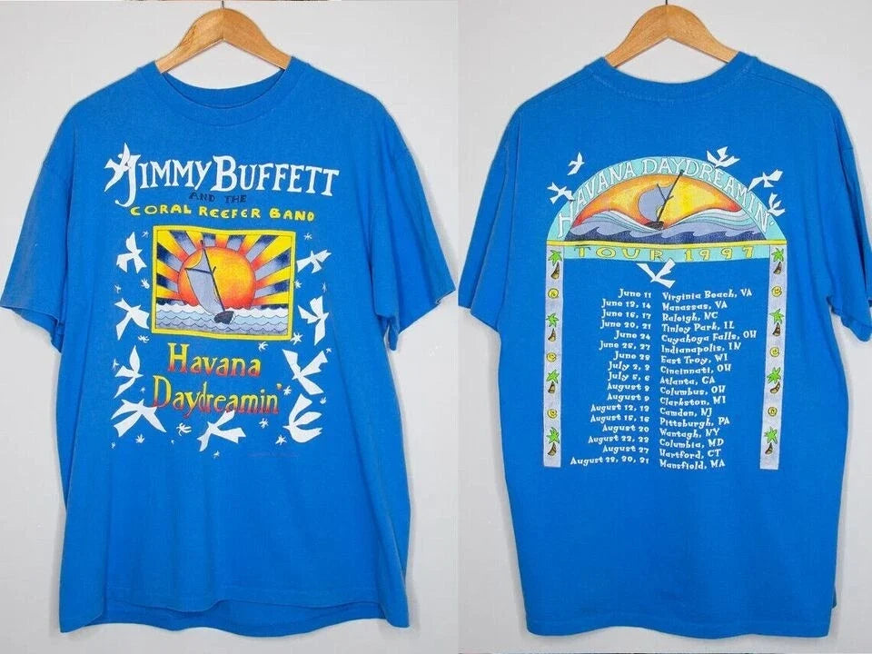Jimmy Buffett Concert Tour T-Shirts All Size S-5XL Gift For Fans Unisex T-shirt, Sweatshirt, Hoodie, Long Sleeve Tee - T-Shirt, Sweatshirt, Hoodie