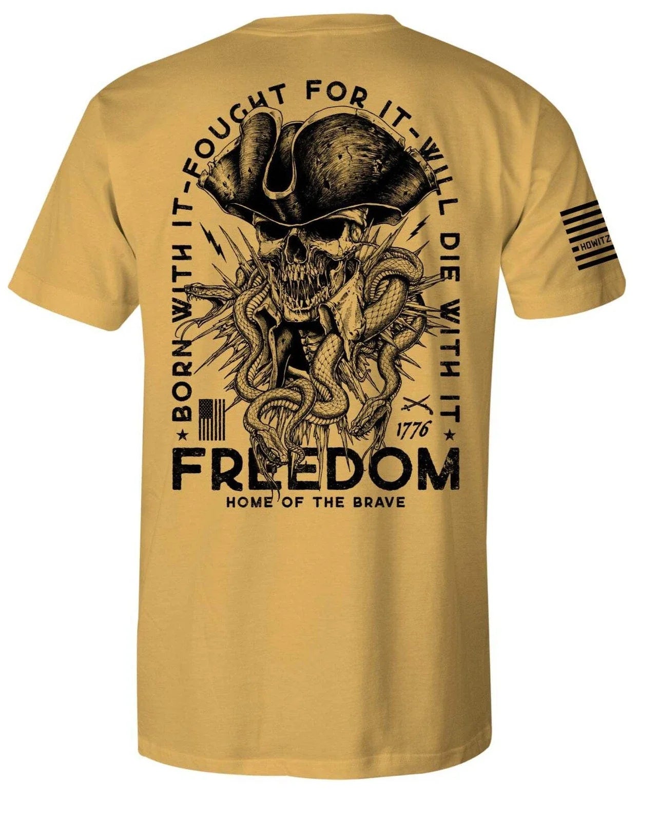 Howitzer Style Men's T-shirt Freedom Military Grunt MFG Unisex T-shirt, Sweatshirt, Hoodie, Long Sleeve Tee - T-Shirt, Sweatshirt, Hoodie