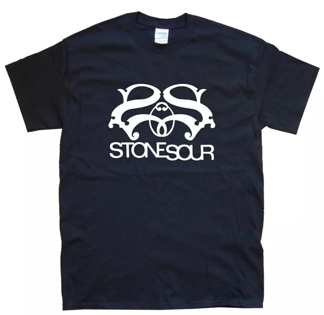 STONESOUR T-SHIRT All sizes S M L XL XXL colours Black, White Unisex T-shirt, Sweatshirt, Hoodie, Long Sleeve Tee - T-Shirt, Sweatshirt, Hoodie