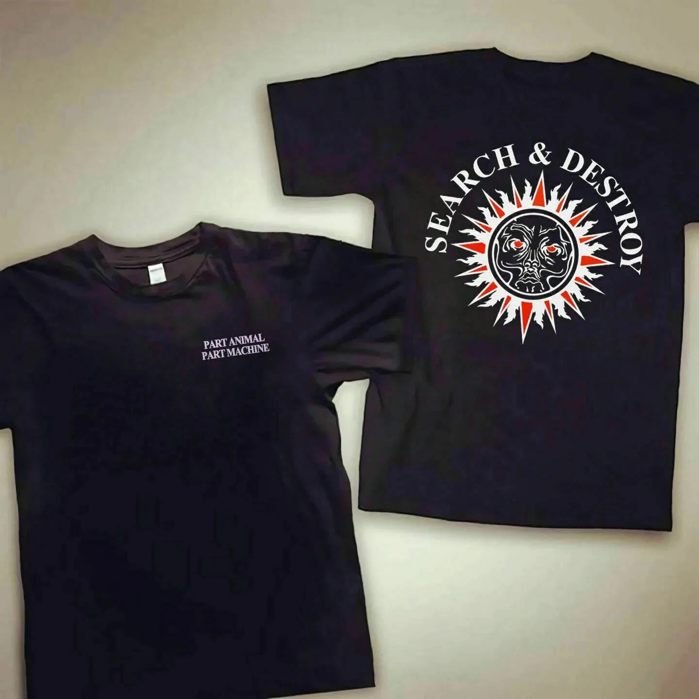 HENRY ROLLINS SEARCH AND DESTROY PART ANIMAL PART MACHI T SHIRT Unisex T-shirt, Sweatshirt, Hoodie, Long Sleeve Tee - T-Shirt, Sweatshirt, Hoodie