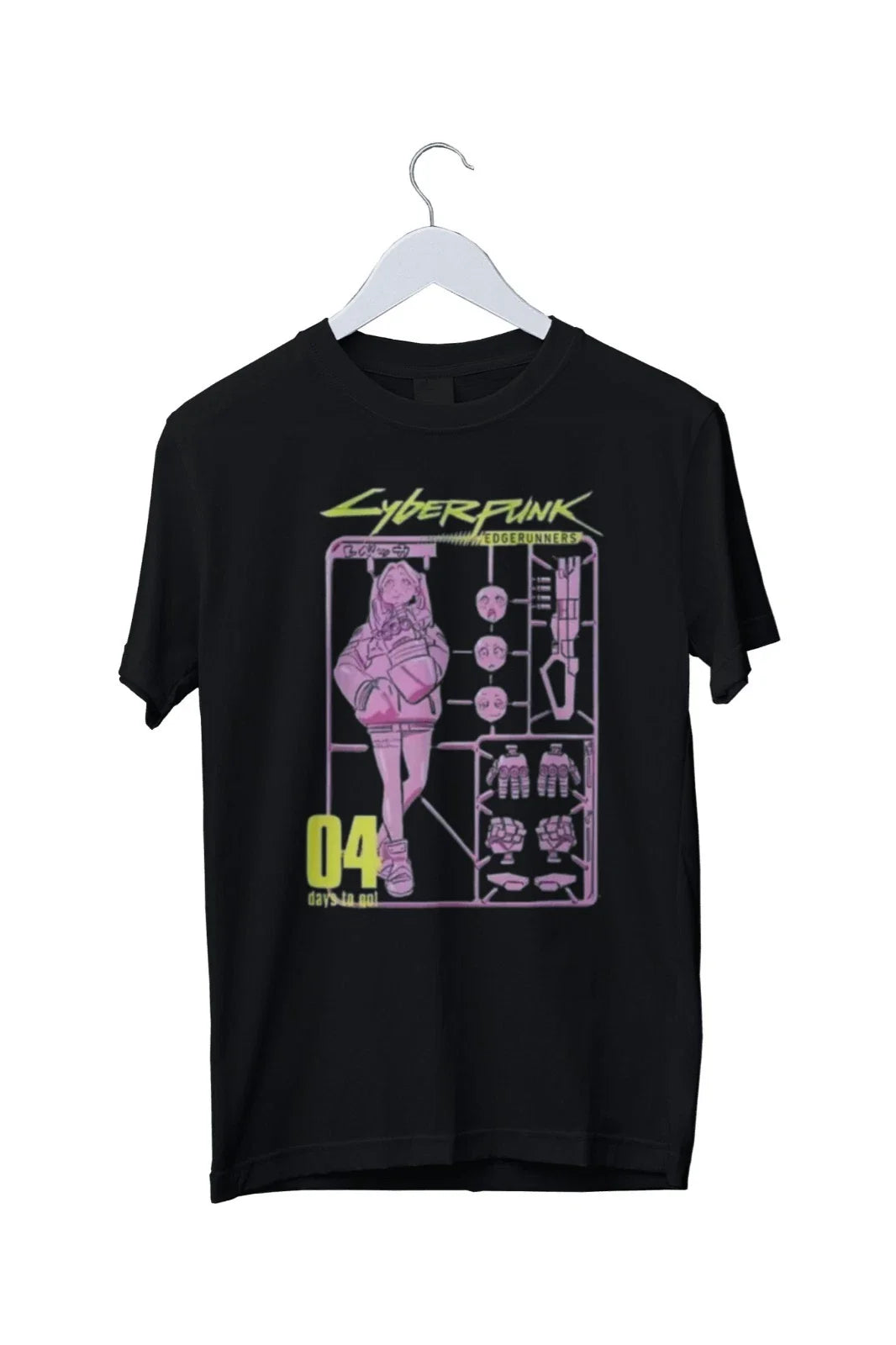Cyberpunk: Edgerunners Anime Graphic Print Mens Unisex T-Shirt S M L XL 2 3 4 XL Unisex T-shirt, Sweatshirt, Hoodie, Long Sleeve Tee - T-Shirt, Sweatshirt, Hoodie
