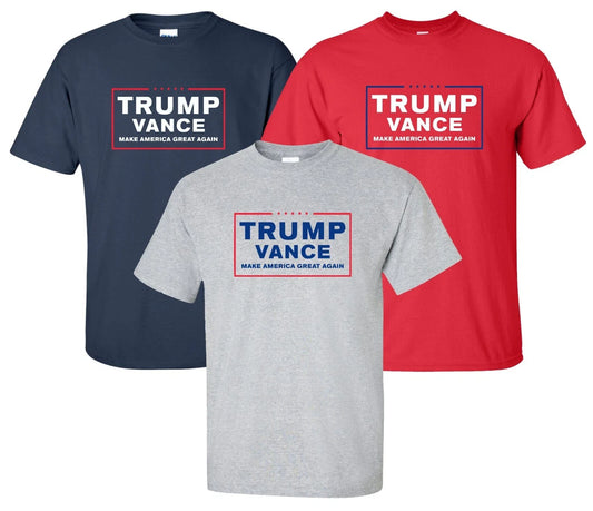 "Trump Vance" T-Shirt maga make america great again president election freedom Unisex T-shirt, Sweatshirt, Hoodie, Long Sleeve Tee - T-Shirt, Sweatshirt, Hoodie