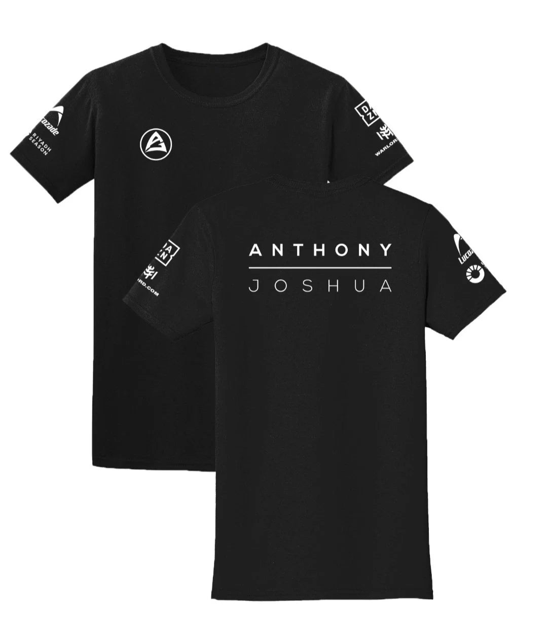 Anthony Joshua Boxing Black  T-Shirt Size S M L XL 2XL Unisex T-shirt, Sweatshirt, Hoodie, Long Sleeve Tee - T-Shirt, Sweatshirt, Hoodie