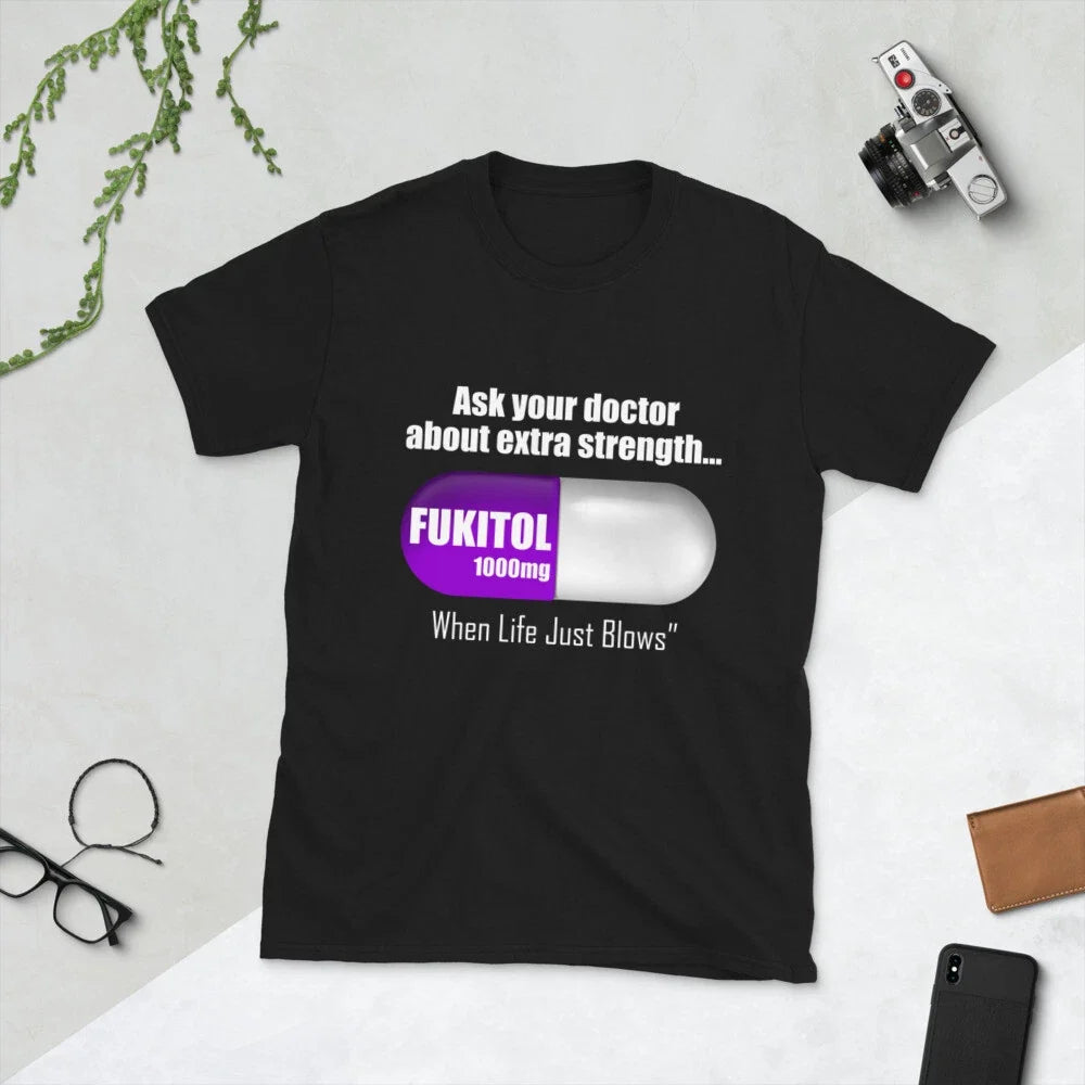 FUKITOL 1000mg Short-Sleeve Unisex T-Shirt Unisex T-shirt, Sweatshirt, Hoodie, Long Sleeve Tee - T-Shirt, Sweatshirt, Hoodie