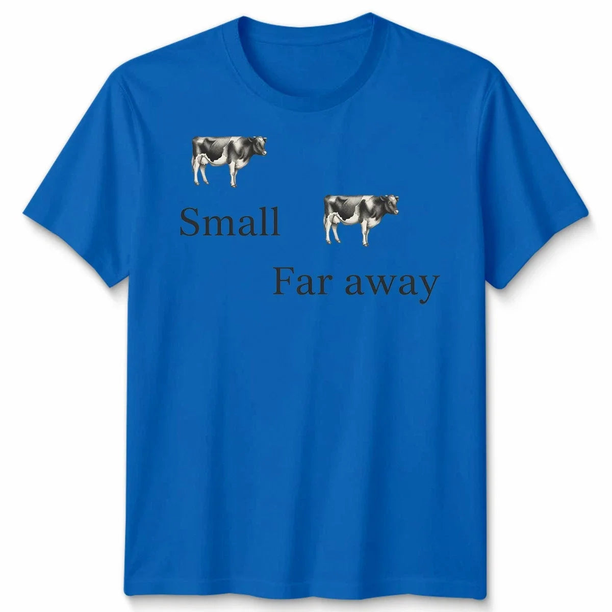 Unisex Father Ted Small... Far Away Tshirt With Cow Design Unisex T-shirt, Sweatshirt, Hoodie, Long Sleeve Tee - T-Shirt, Sweatshirt, Hoodie