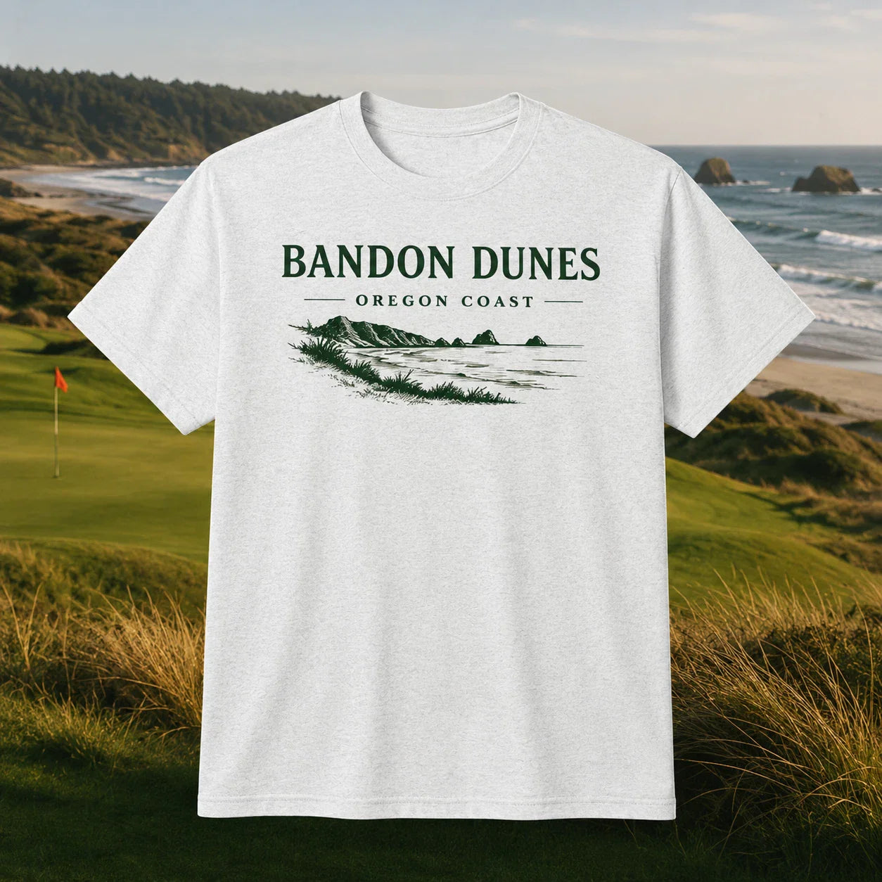 Bandon Dunes Oregon Coast Golf Shirt Coasta Giftl Golf Club Tee Unisex T-shirt, Sweatshirt, Hoodie, Long Sleeve Tee - T-Shirt, Sweatshirt, Hoodie