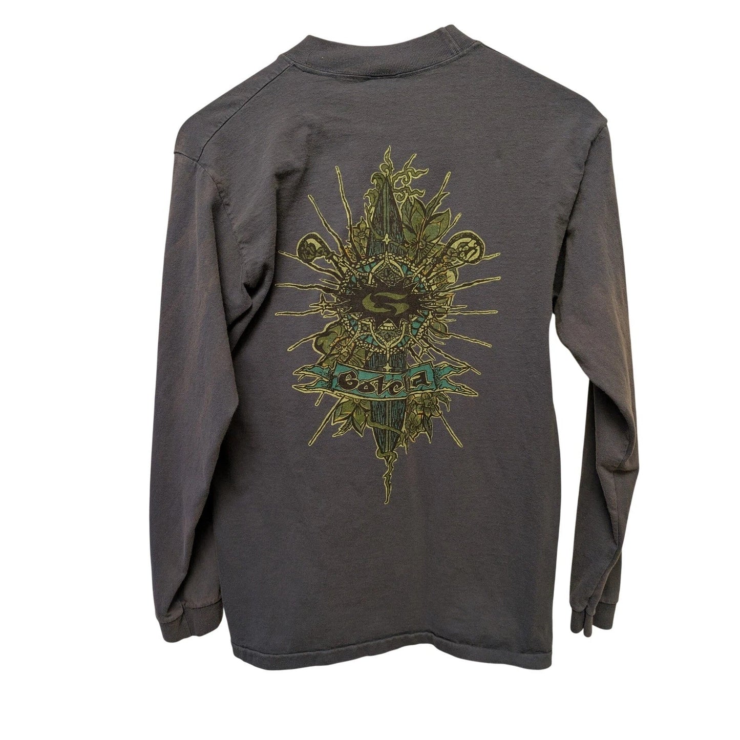 Vintage Gotcha Men's Long Sleeve T Shirt Surf Graphic Print Size M Y2K Beachy Unisex T-shirt, Sweatshirt, Hoodie, Long Sleeve Tee - T-Shirt, Sweatshirt, Hoodie