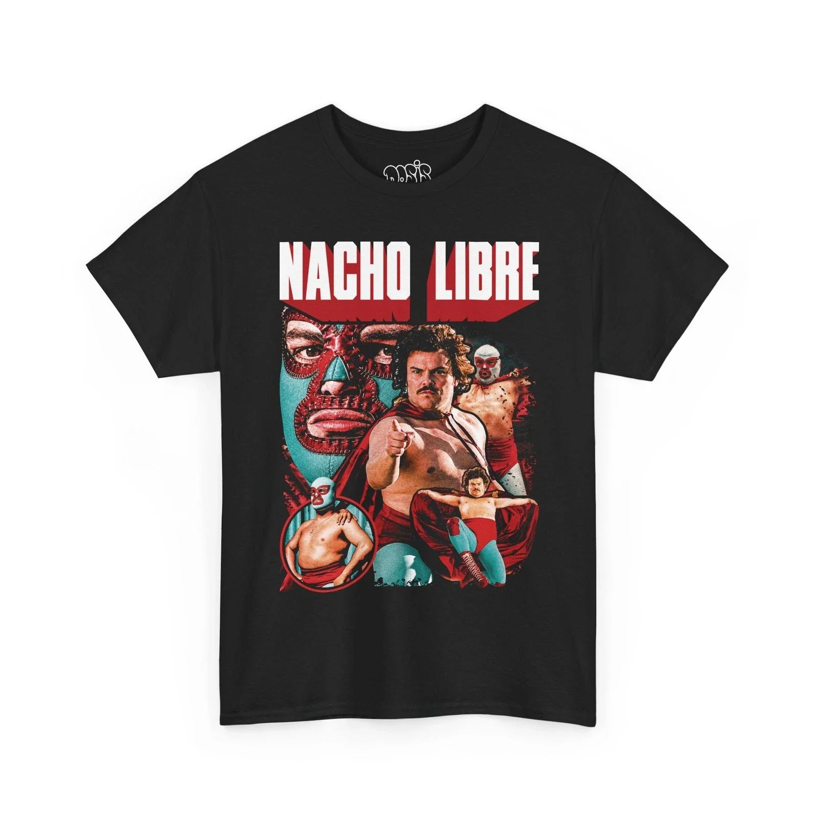 Nacho Libre Vintage Retro T-Shirt | Nacho Libre Fan Gift | Nacho Lucha Libre Unisex T-shirt, Sweatshirt, Hoodie, Long Sleeve Tee - T-Shirt, Sweatshirt, Hoodie
