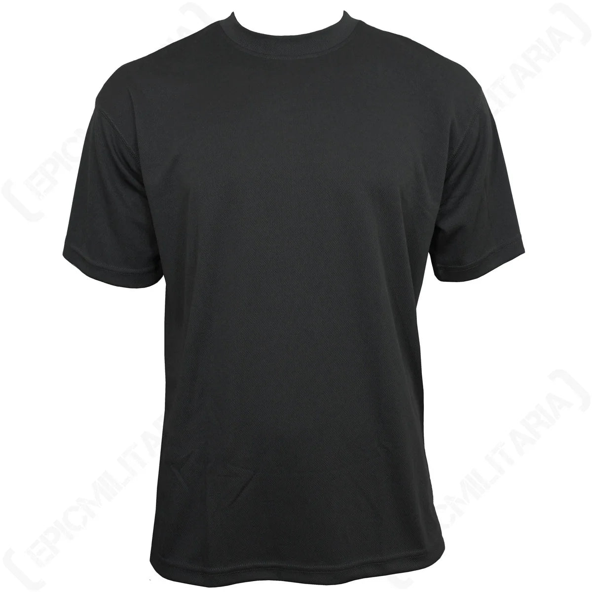 Quickdry Black T-Shirt - Sports Exercise Tactical 100% Polyester Athletic New Unisex T-shirt, Sweatshirt, Hoodie, Long Sleeve Tee - T-Shirt, Sweatshirt, Hoodie