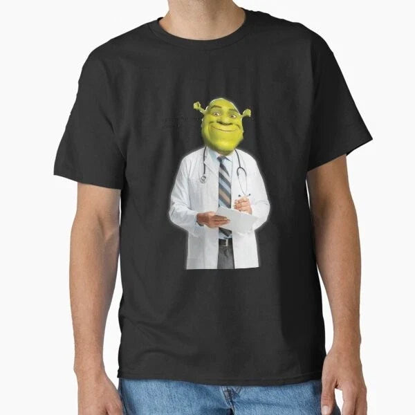 shrek check up meme Classic T-Shirt T-Shirt Made in US/AUS Size S-2XL Unisex T-shirt, Sweatshirt, Hoodie, Long Sleeve Tee - T-Shirt, Sweatshirt, Hoodie