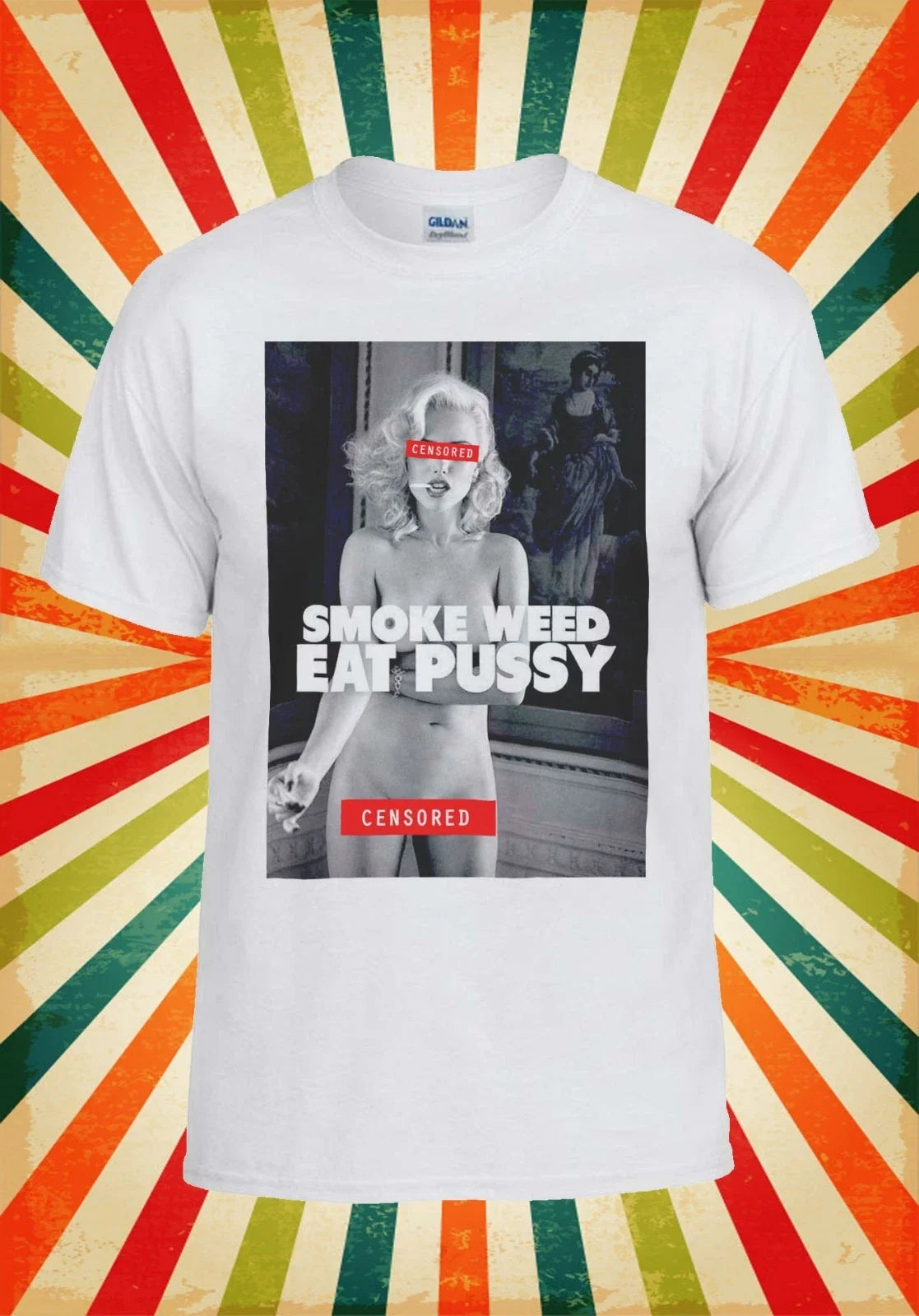 Smoke Weed Eat P*ssy Sexy Girl Funny Men Women Vest Tank Top Unisex T Shirt 1571 Unisex T-shirt, Sweatshirt, Hoodie, Long Sleeve Tee - T-Shirt, Sweatshirt, Hoodie