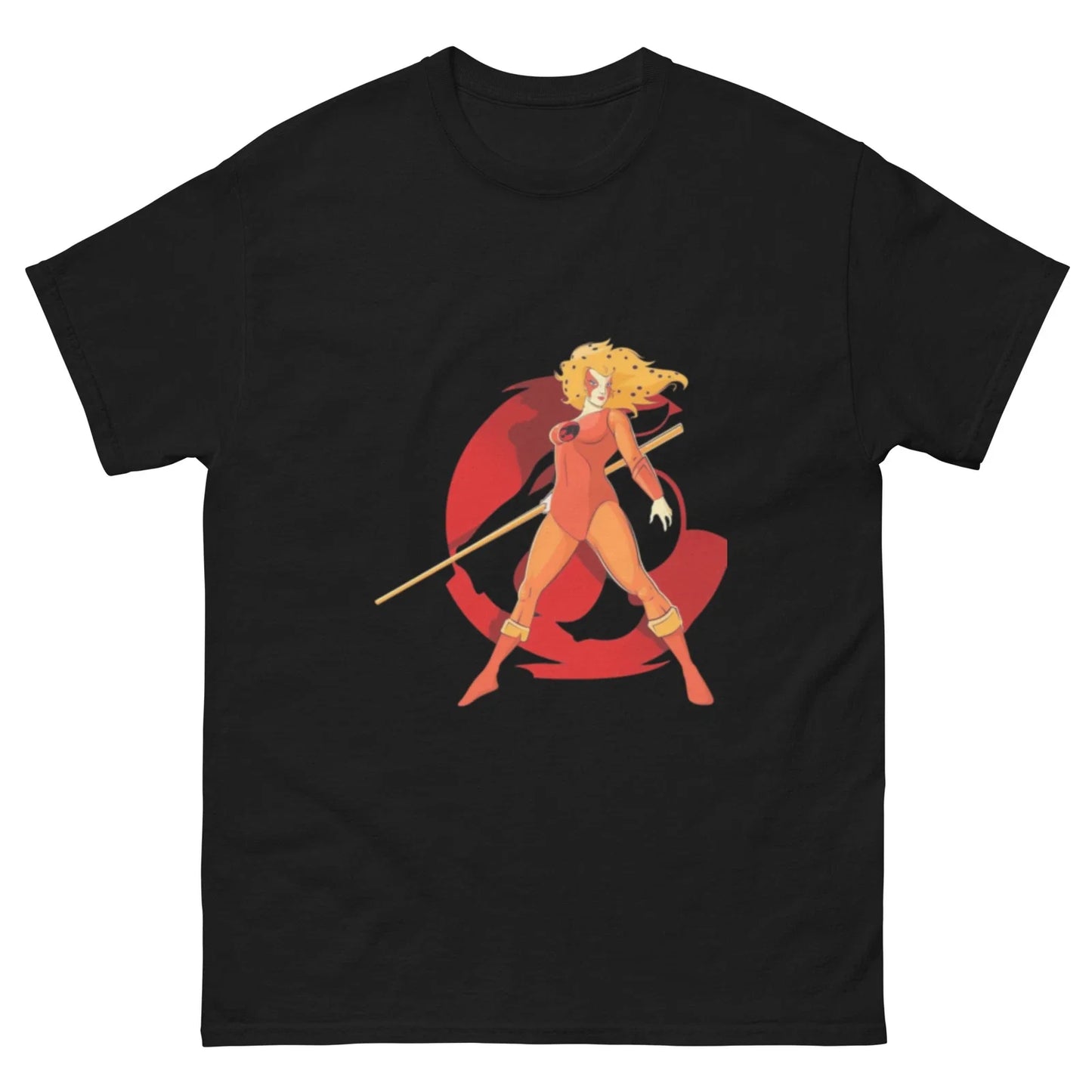 ThunderCats Cheetara Tee, Classic Cartoon Character, Black ThunderCats T-shirt Unisex T-shirt, Sweatshirt, Hoodie, Long Sleeve Tee - T-Shirt, Sweatshirt, Hoodie