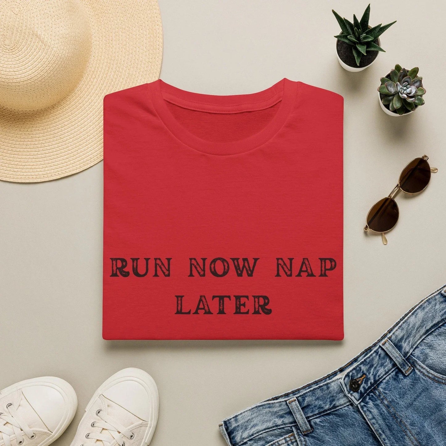 Run Now Nap Later T-Shirt | Funny Running Quote Tee Unisex T-shirt, Sweatshirt, Hoodie, Long Sleeve Tee - T-Shirt, Sweatshirt, Hoodie