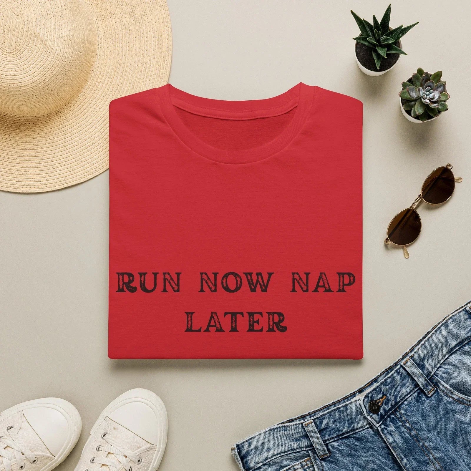 Run Now Nap Later T-Shirt | Funny Running Quote Tee Unisex T-shirt, Sweatshirt, Hoodie, Long Sleeve Tee - T-Shirt, Sweatshirt, Hoodie