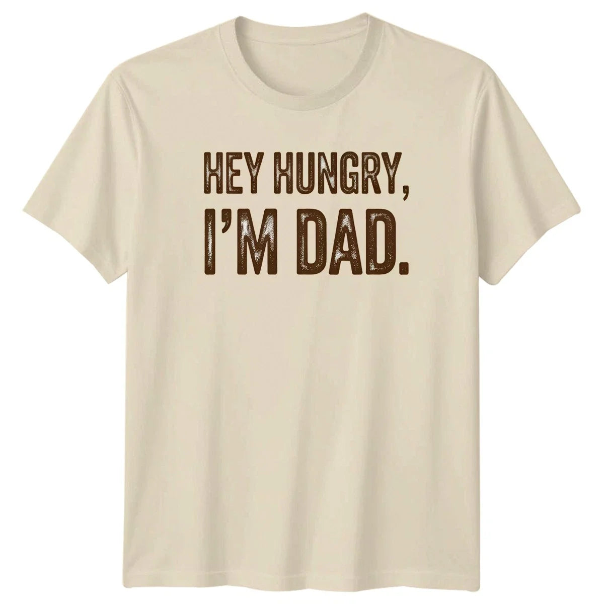 Hey Hungry Im Dad Mens T-Shirt Dad Jokes Fatherhood Fathers Day Gift For Him Unisex T-shirt, Sweatshirt, Hoodie, Long Sleeve Tee - T-Shirt, Sweatshirt, Hoodie