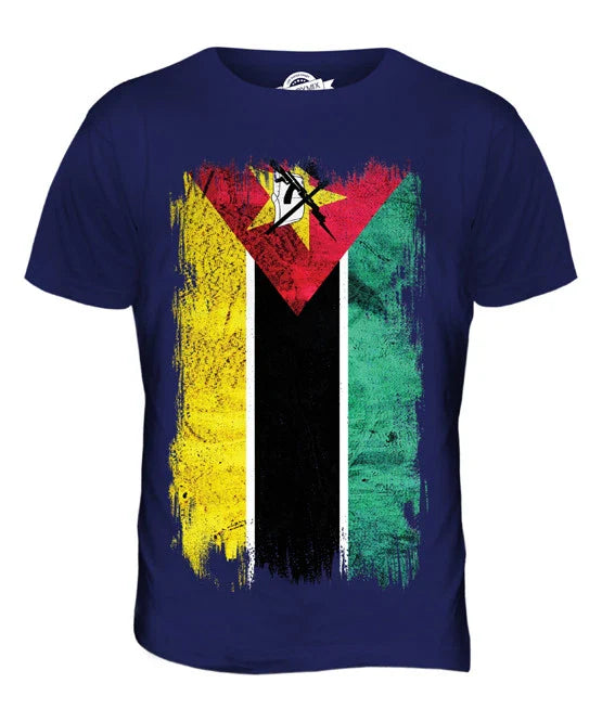 MOZAMBIQUE GRUNGE FLAG MENS T SHIRT TEE SHIRT XS S M L XL 2XL 3XL 4XL 5XL Unisex T-shirt, Sweatshirt, Hoodie, Long Sleeve Tee - T-Shirt, Sweatshirt, Hoodie