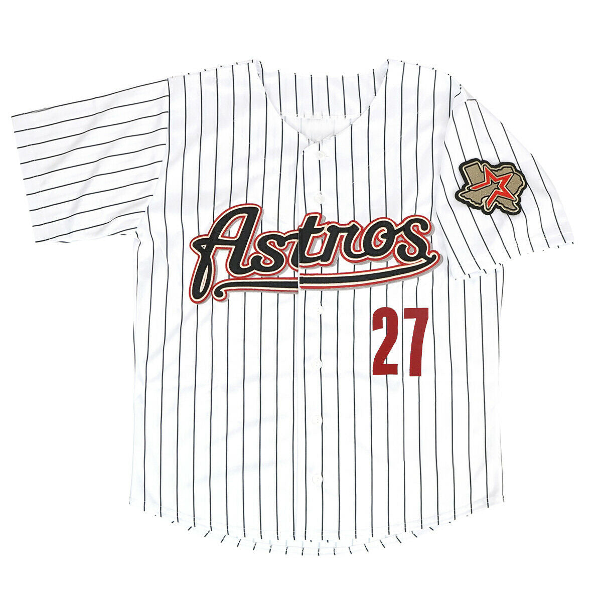 Jose Altuve 2012 Houston Astros White Men's Jersey baseball jersey product view 2