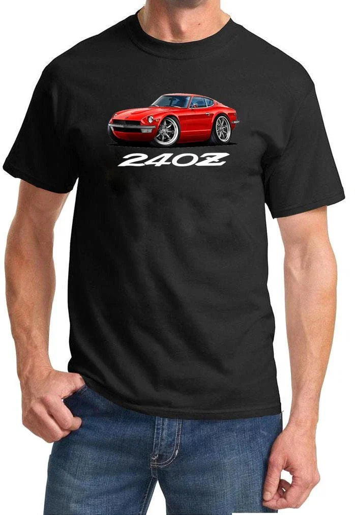 Datsun 240Z Sports Car Full Color Tshirt NEW FREE SHIPPING Unisex T-shirt, Sweatshirt, Hoodie, Long Sleeve Tee - T-Shirt, Sweatshirt, Hoodie