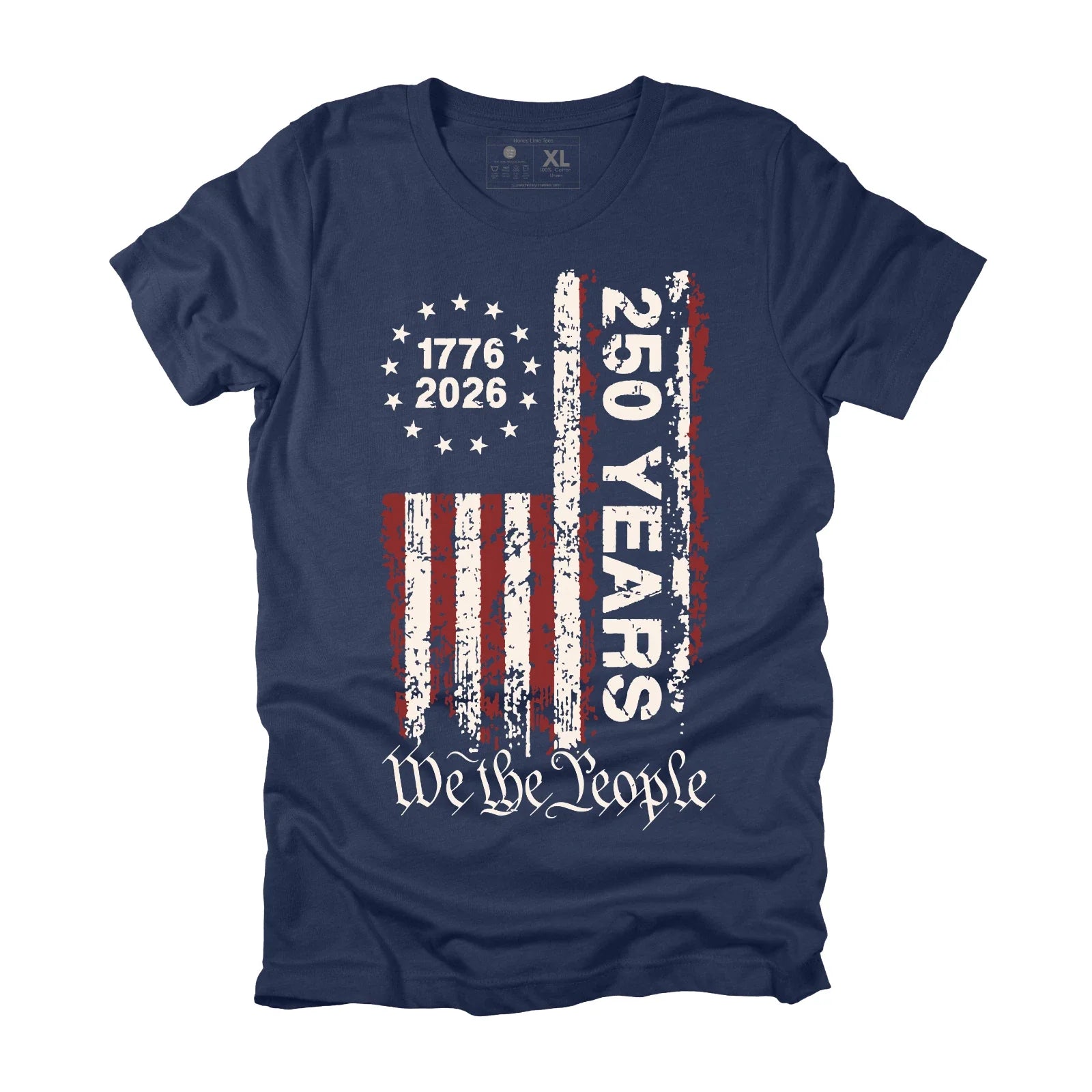 USA Distressed We the People Flag Men T Shirt Patriotic American Tee XS-3XL Unisex T-shirt, Sweatshirt, Hoodie, Long Sleeve Tee - T-Shirt, Sweatshirt, Hoodie
