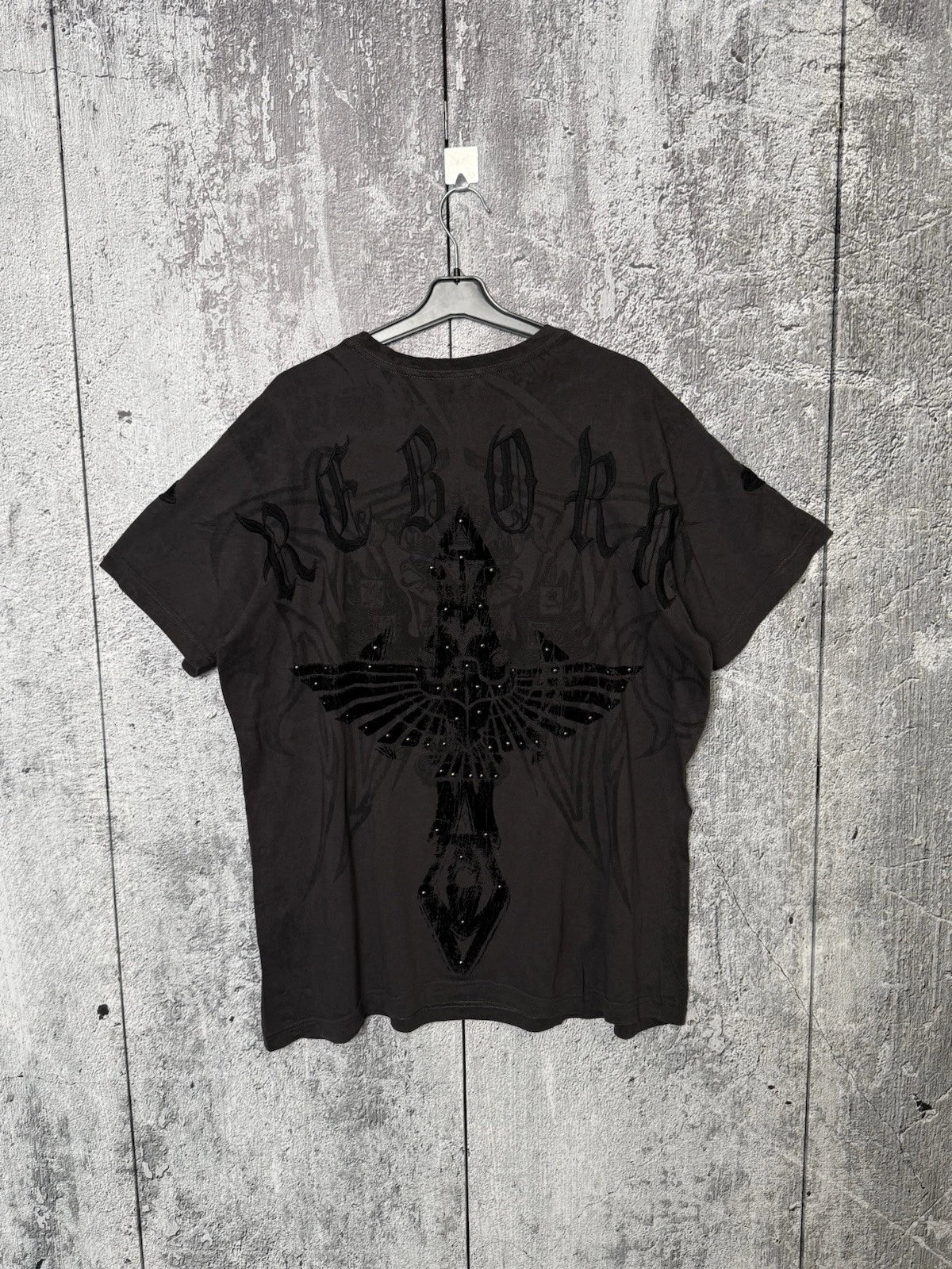 Y2K Roar Life All Over Printed Tee Reborn Graphic Affliction Style T-Shirt Unisex T-shirt, Sweatshirt, Hoodie, Long Sleeve Tee - T-Shirt, Sweatshirt, Hoodie