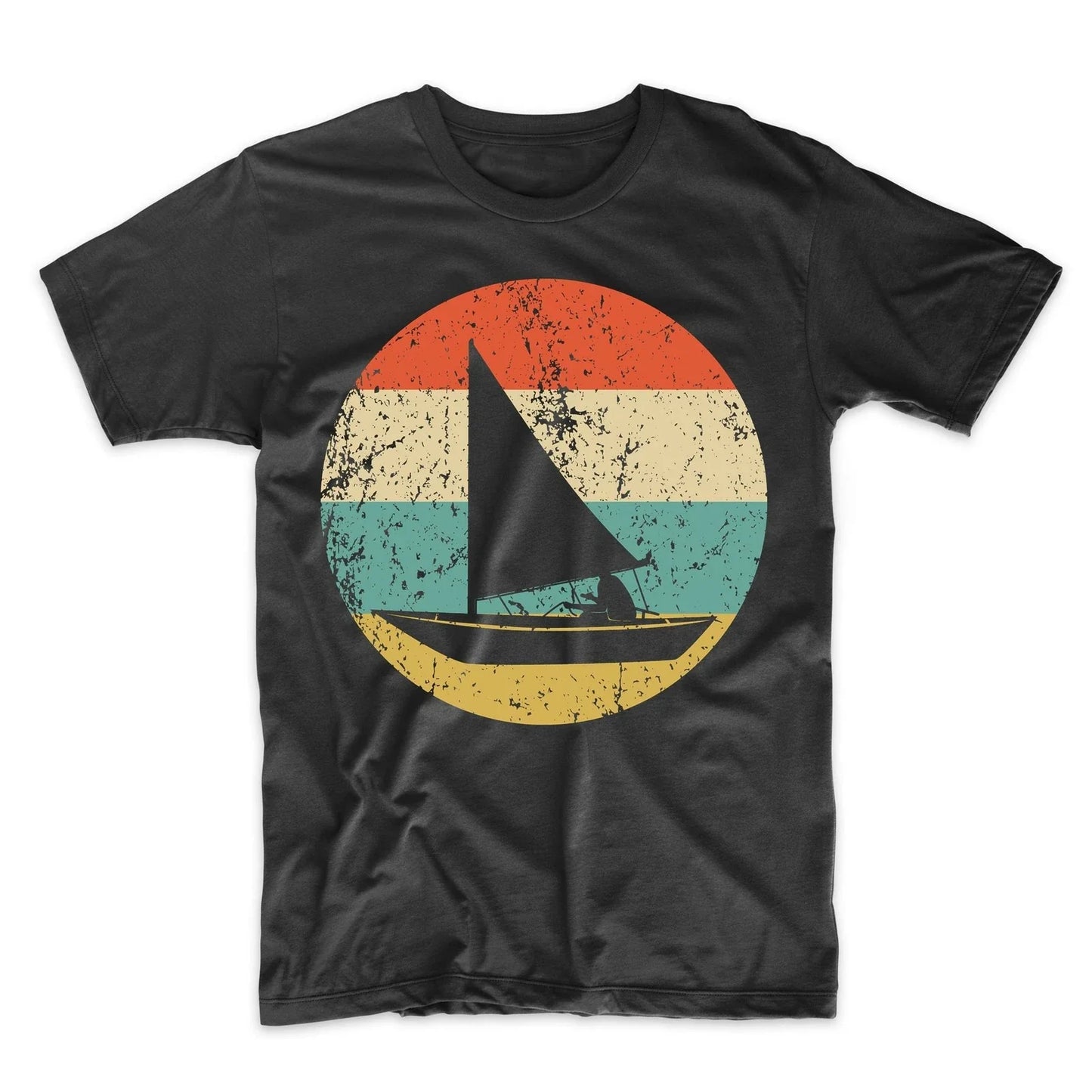 Sailing Shirt - Vintage Retro Sail Boat Men's T-Shirt - Sailing Gift Unisex T-shirt, Sweatshirt, Hoodie, Long Sleeve Tee - T-Shirt, Sweatshirt, Hoodie