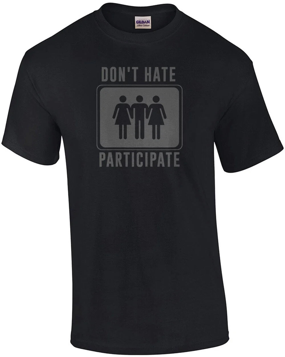 Don't Hate Participate - Funny Sexual T-Shirt Unisex T-shirt, Sweatshirt, Hoodie, Long Sleeve Tee - T-Shirt, Sweatshirt, Hoodie